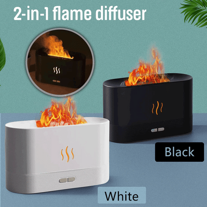 LED Flame Ultrasonic Air Humidifier