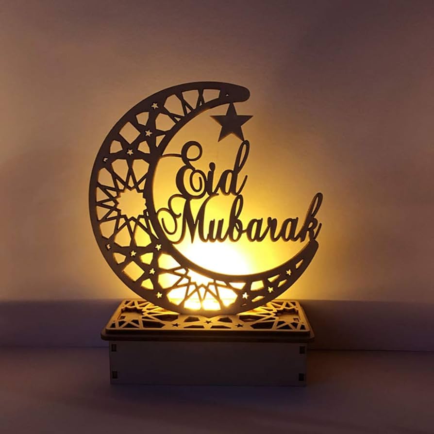 Eid Mubarak LED String Ornament Lights