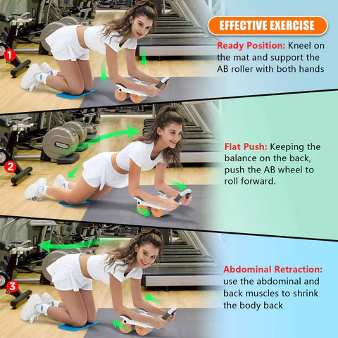 Ab Abdominal Exercise Roller