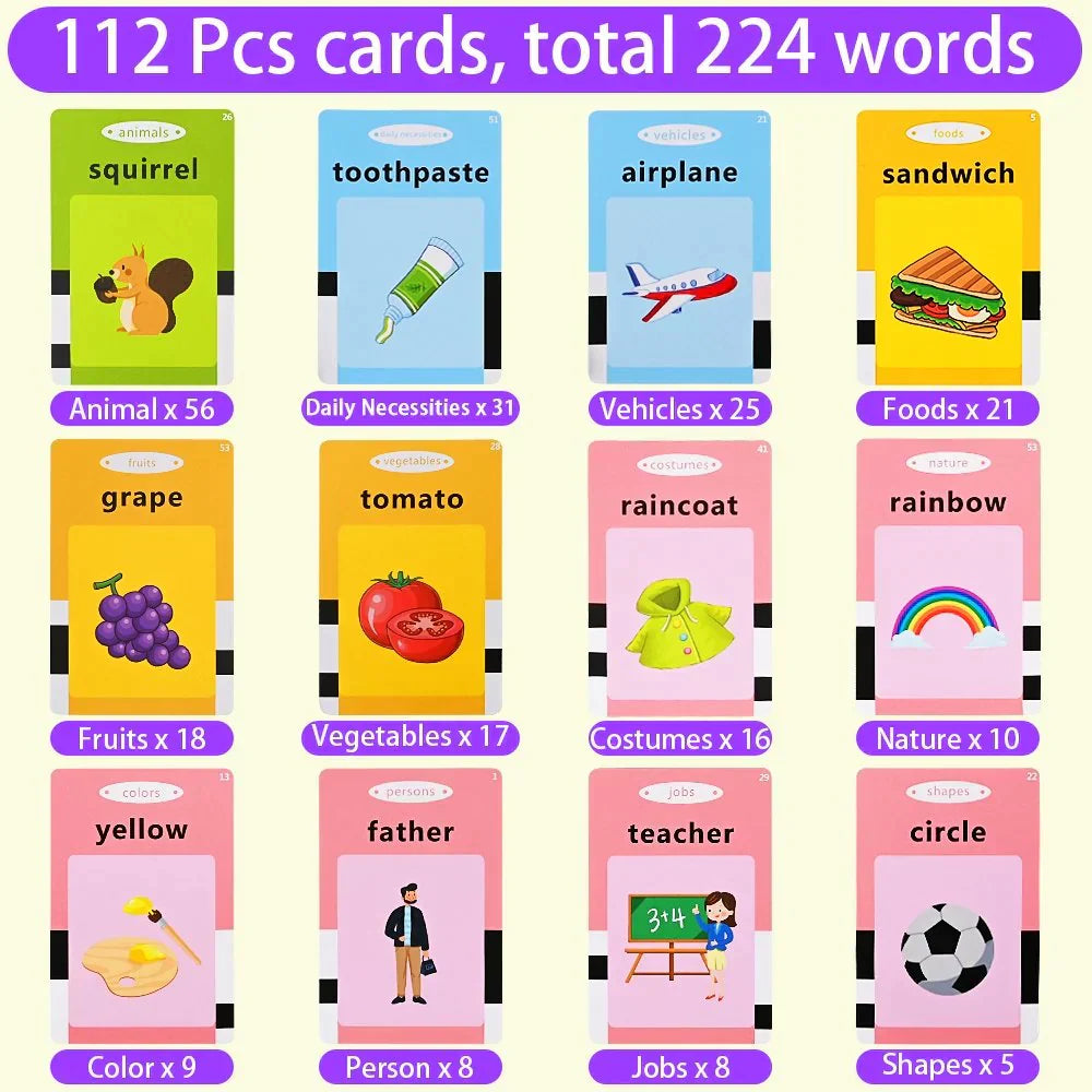 Talking Flash Cards Educational Toy